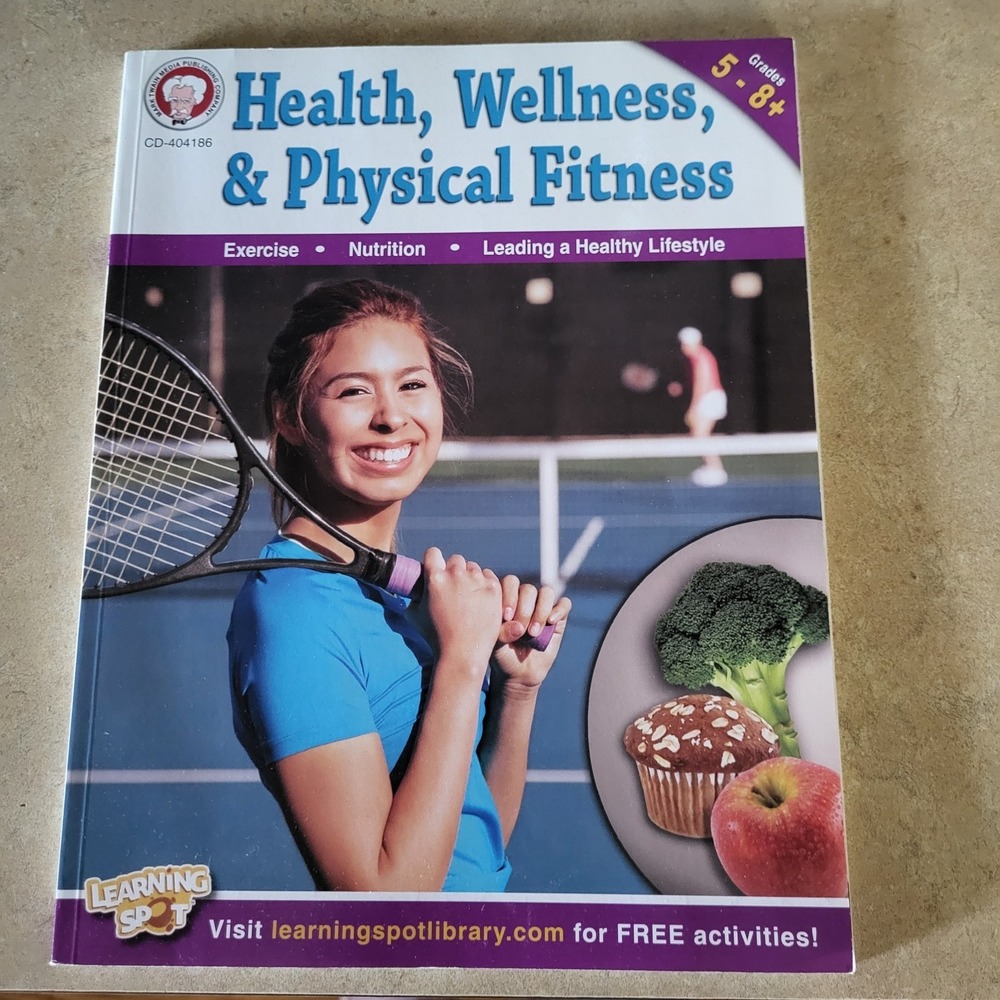 Mark Twain Health, Wellness, and Physical Fitness Workbook, Health Homeschool...
